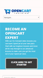 Mobile Screenshot of opencart-training.com